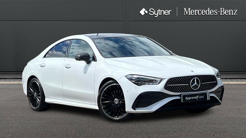 Mercedes-Benz CLA Class Cla 220D Amg Line Premium Plus Tip White