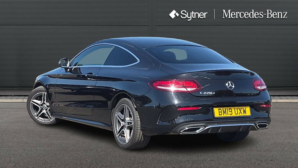 Mercedes-Benz C Class C220d Amg Line 9G-tronic BM19UXW Black #2