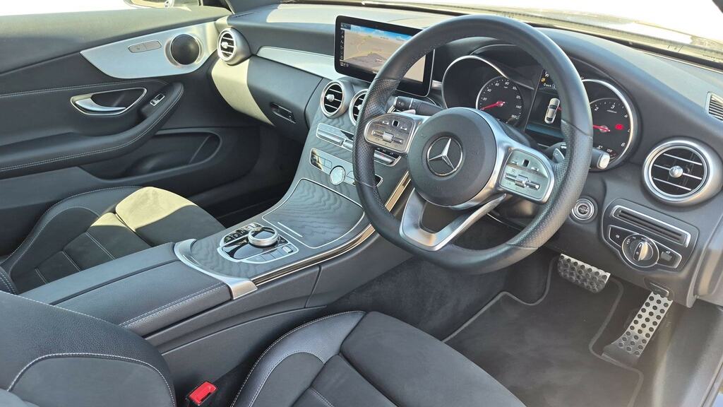 Mercedes-Benz C Class C220d Amg Line 9G-tronic BM19UXW Black #3