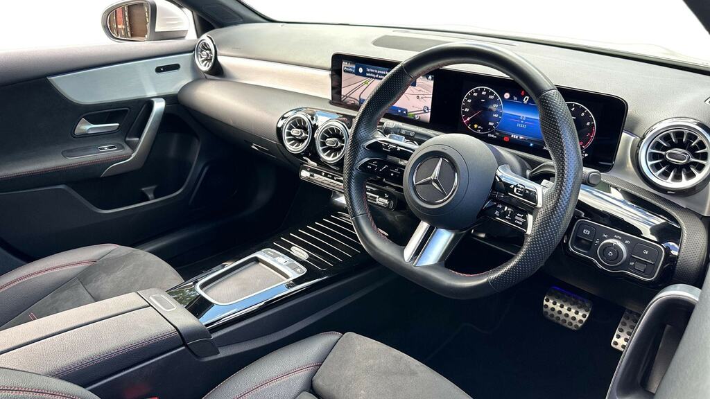 Mercedes-Benz A Class A200 Amg Line Executive NA74ZLK White #3