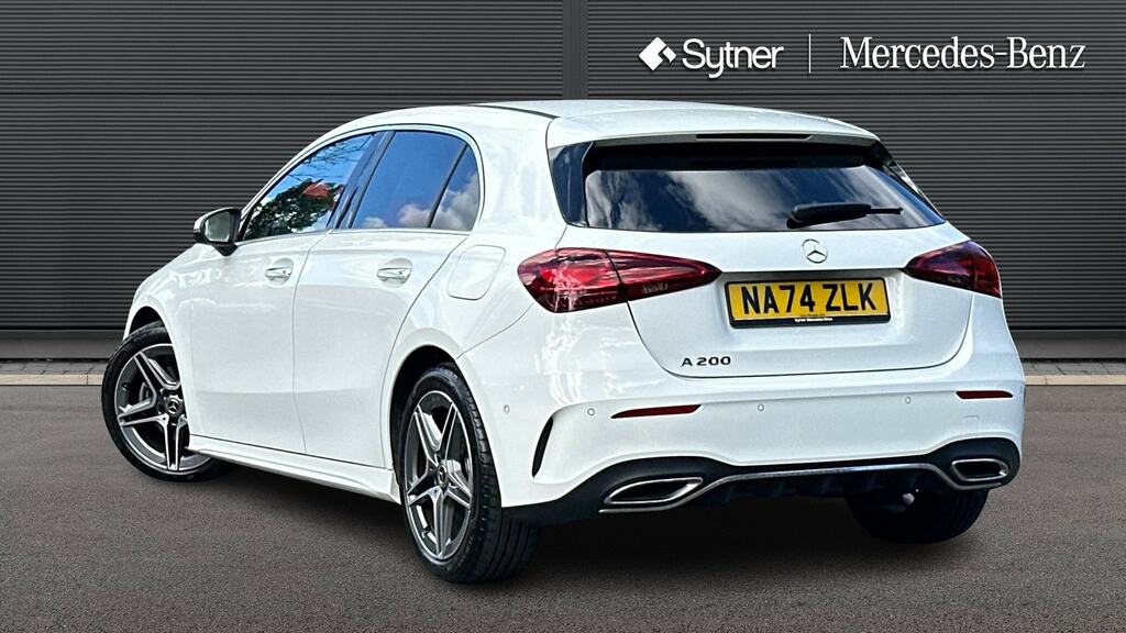 Mercedes-Benz A Class A200 Amg Line Executive NA74ZLK White #2