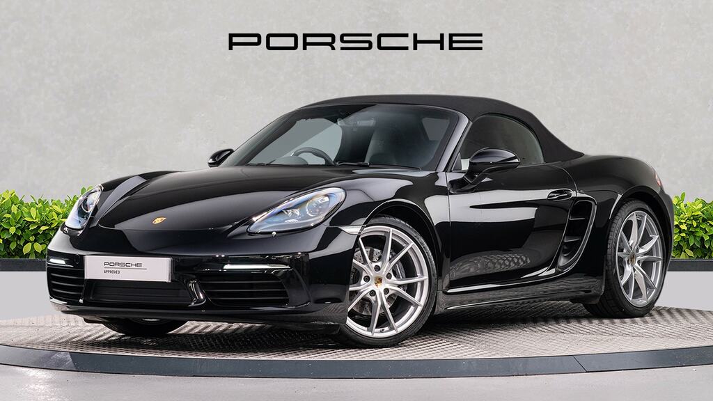 Porsche 718 Boxster 2.0 2dr Black #4