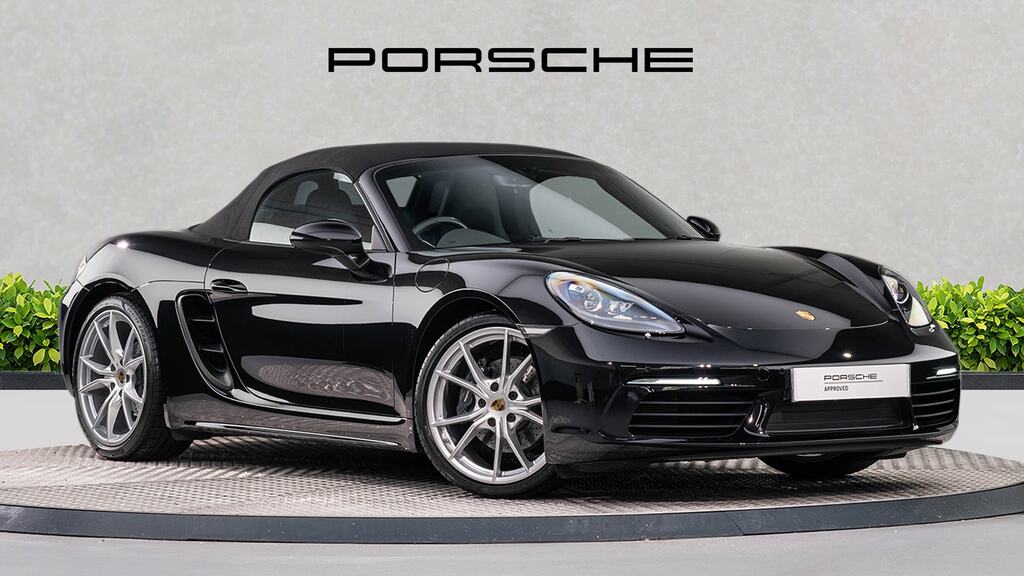 Porsche 718 Boxster 2.0 2dr Black