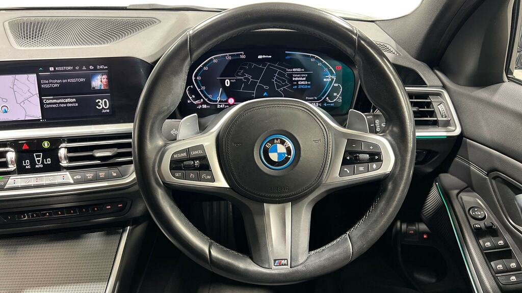 BMW 3 Series 330E M Sport Step SD71FXC Black #5