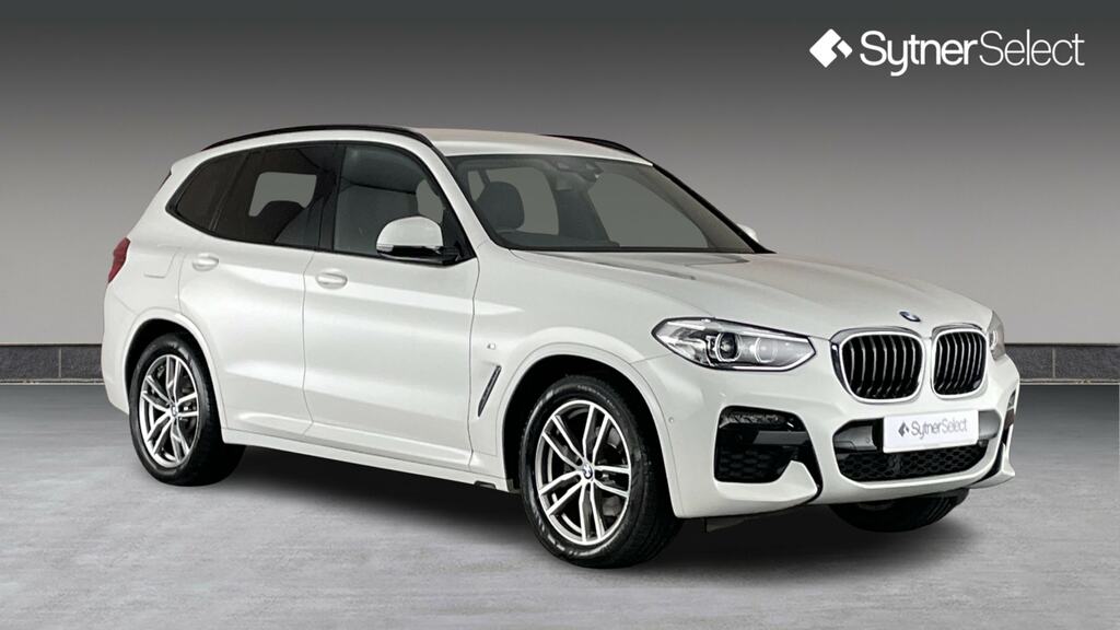BMW X3 Xdrive20d M Sport Step White