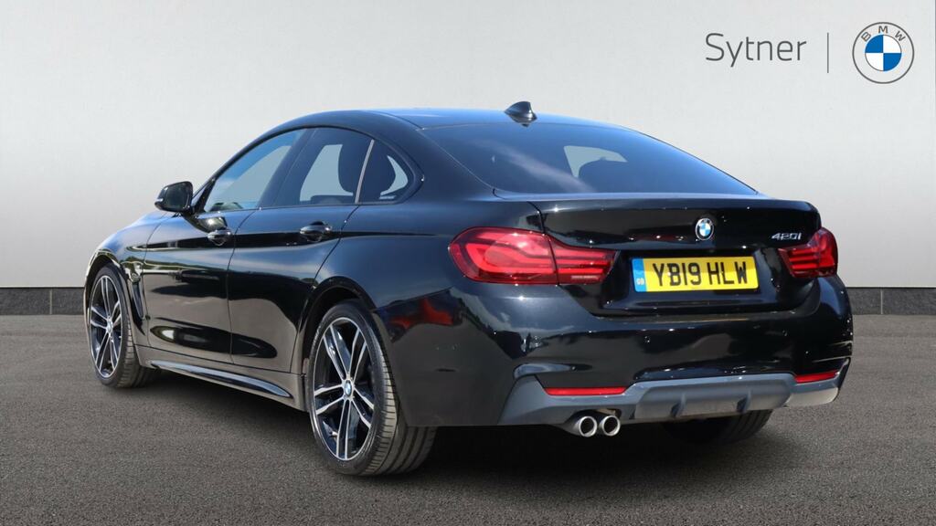 BMW 4 Series Gran Coupe 420I M Sport Pro Pack Black #2
