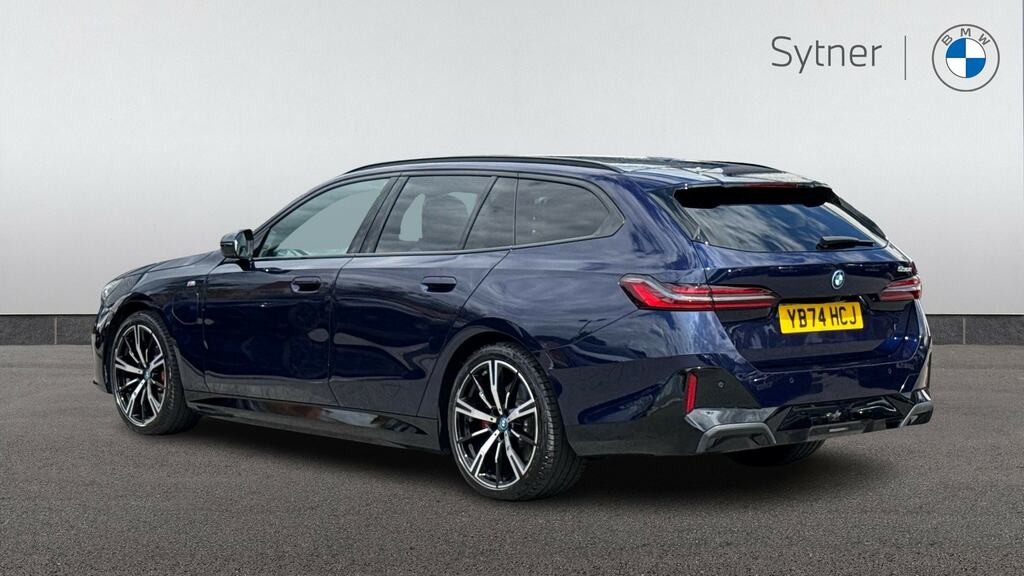 BMW 5 Series 530E M Sport Pro Tech Plus YB74HCJ Blue #2
