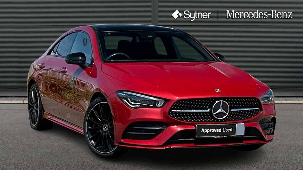 Mercedes-Benz CLA Class Cla 220D Amg Line Premium Night Ed Tip Red