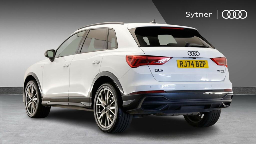 Audi Q3 40 Tfsi Quattro Black Ed S Tronic Tech Pack RJ74BZP White #3