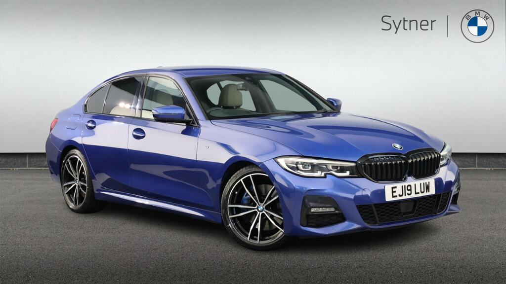 BMW 3 Series 320D M Sport Step Tech Pack EJ19LUW Blue
