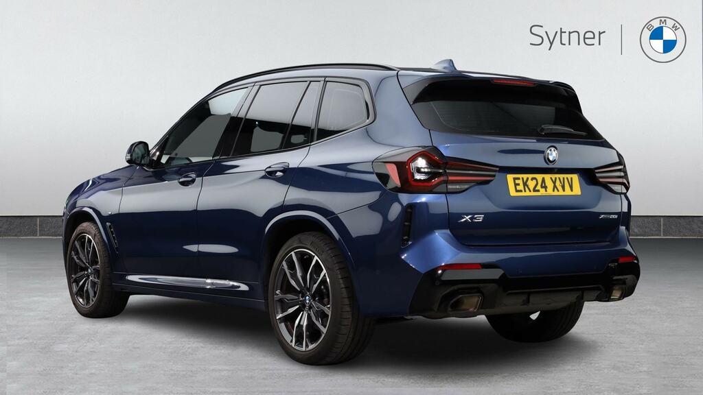 BMW X3 Xdrive20i Mht M Sport Step Pro Pack EK24XVV Blue #2