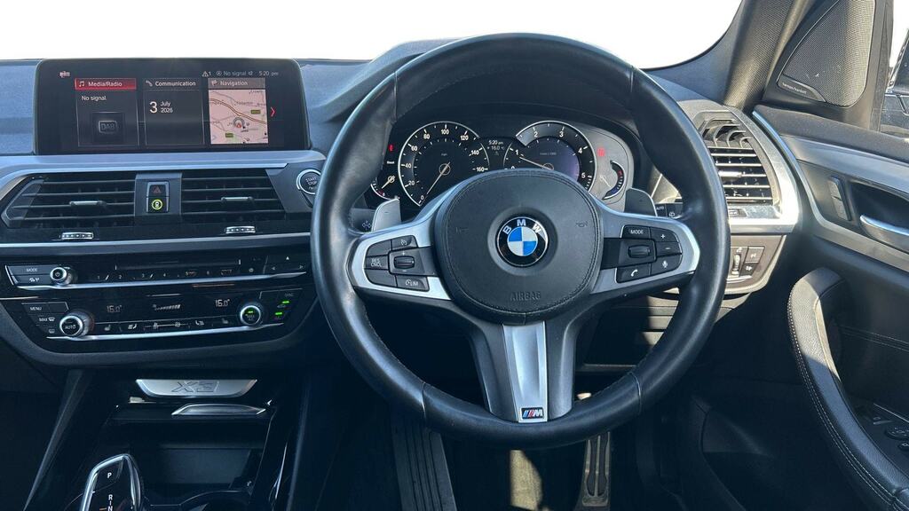 BMW X3 Xdrive20d M Sport Step Plus Pack LX69HYA Black #5