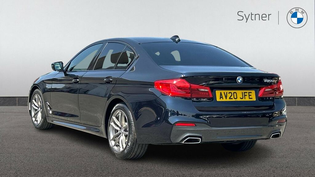 BMW 5 Series 520D Mht M Sport AV20JFE Black #2