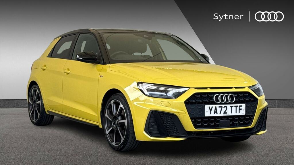 Audi A1 35 Tfsi Black Edition S Tronic Yellow