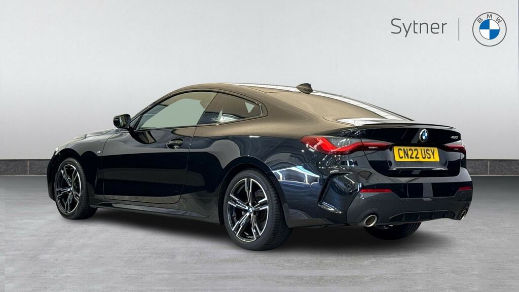 BMW 4 Series Gran Coupe 420I M Sport Step CN22USY Black #2
