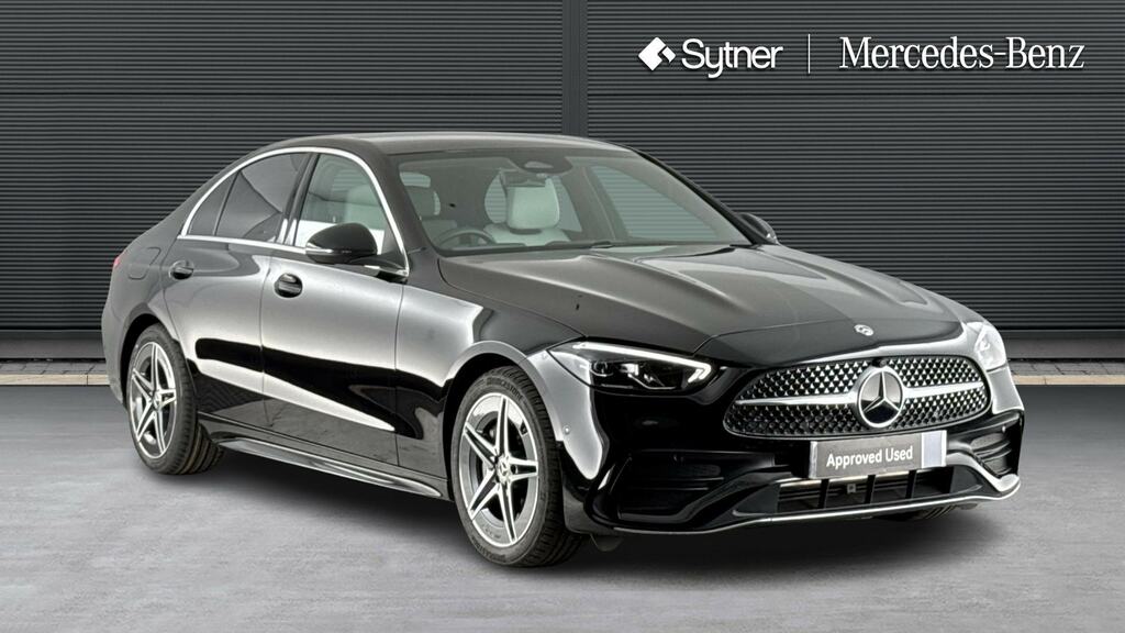 Mercedes-Benz C Class C200 Amg Line 9G-tronic Black