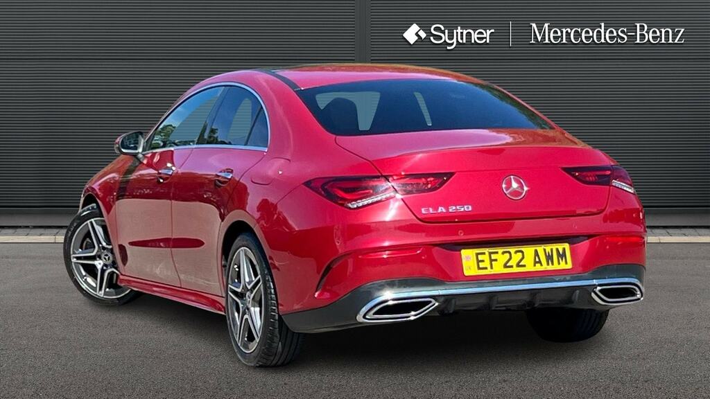 Mercedes-Benz CLA Class Cla 250 Amg Line Premium Plus Tip EF22AWM Red #2