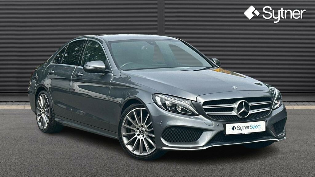 Mercedes-Benz C Class C200 Amg Line 9G-tronic Grey
