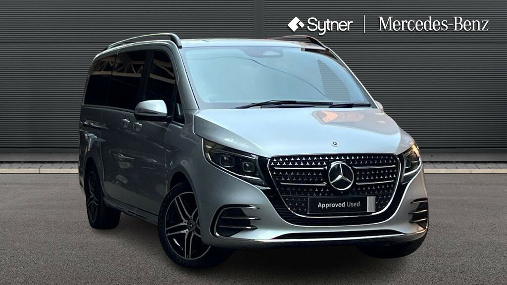 Mercedes-Benz V Class V300 D Premium Amg Line 9G-tronic Long7 St Silver