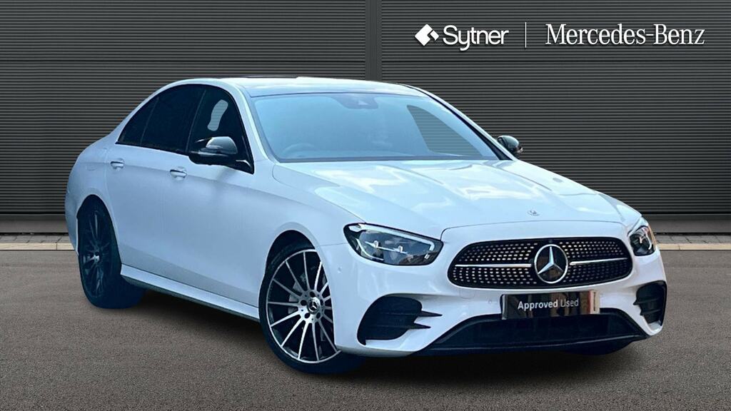 Mercedes-Benz E Class E200 Amg Line Night Edition Prem 9G-tronic White