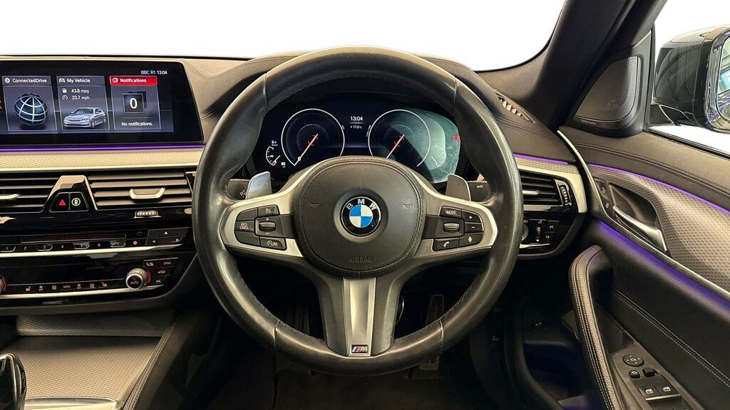 BMW 5 Series 520D M Sport Plus Pack CK69BHZ Black #5