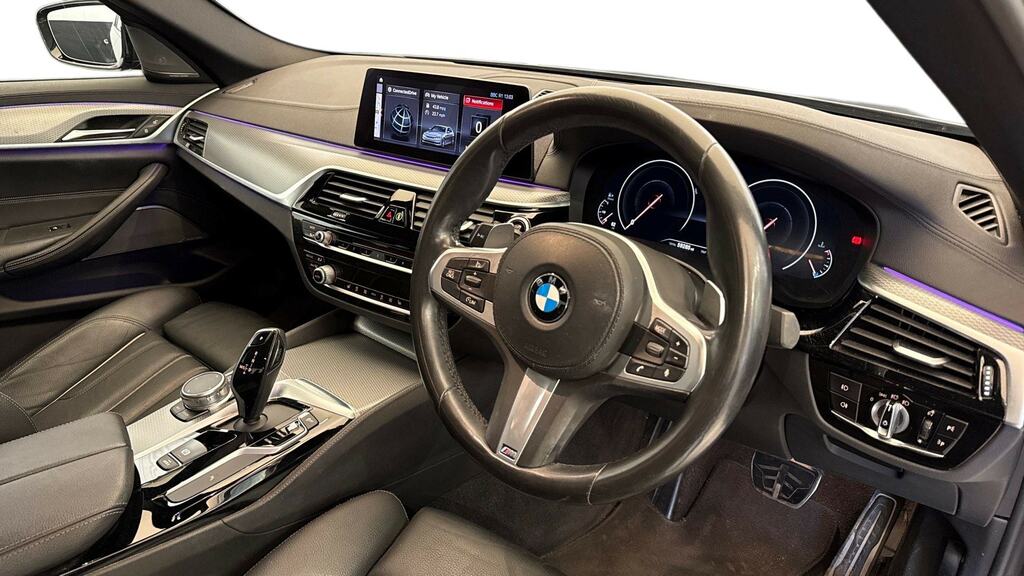 BMW 5 Series 520D M Sport Plus Pack CK69BHZ Black #6