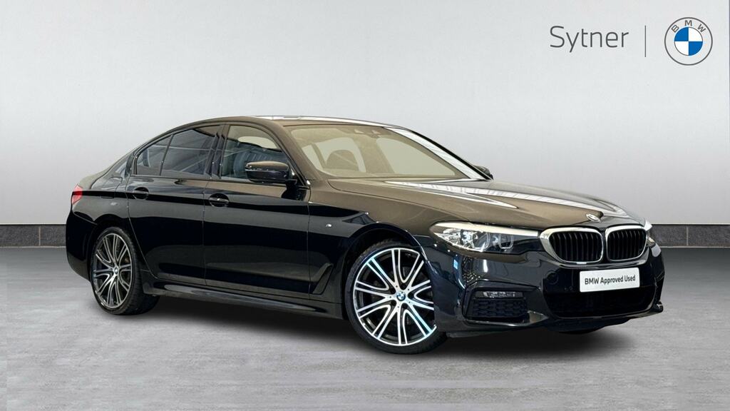 BMW 5 Series 520D M Sport Plus Pack Black