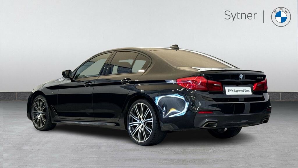 BMW 5 Series 520D M Sport Plus Pack CK69BHZ Black #2