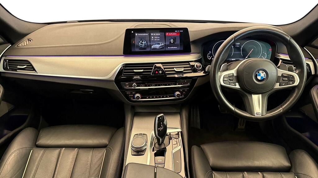 BMW 5 Series 520D M Sport Plus Pack CK69BHZ Black #4