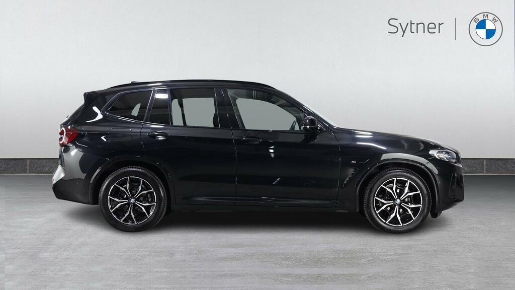 BMW X3 Xdrive20d Mht M Sport Step RF22OHY Black #3