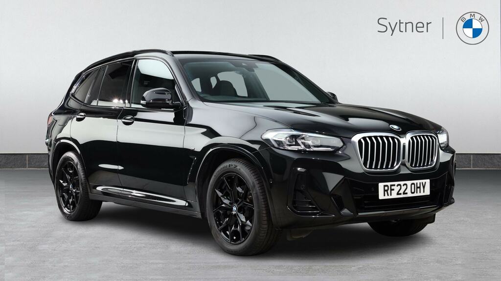 BMW X3 Xdrive20d Mht M Sport Step Black