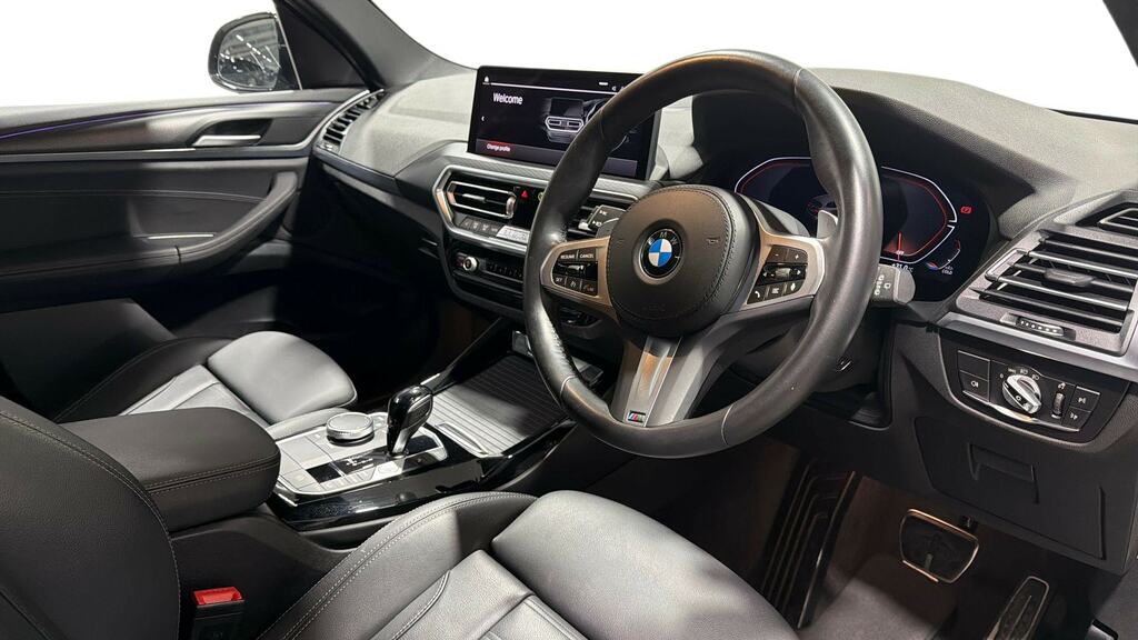 BMW X3 Xdrive20d Mht M Sport Step RF22OHY Black #6