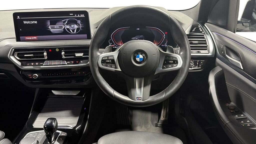 BMW X3 Xdrive20d Mht M Sport Step RF22OHY Black #5