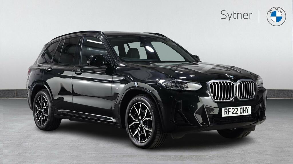 BMW X3 Xdrive20d Mht M Sport Step Black