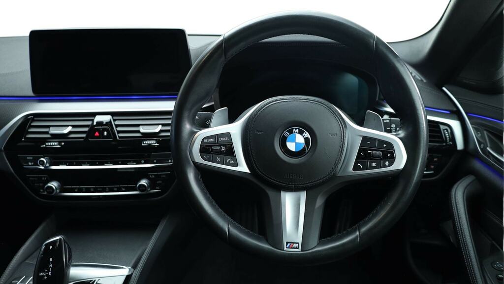 BMW 5 Series 520D Mht M Sport Step Pro Pack Black #5
