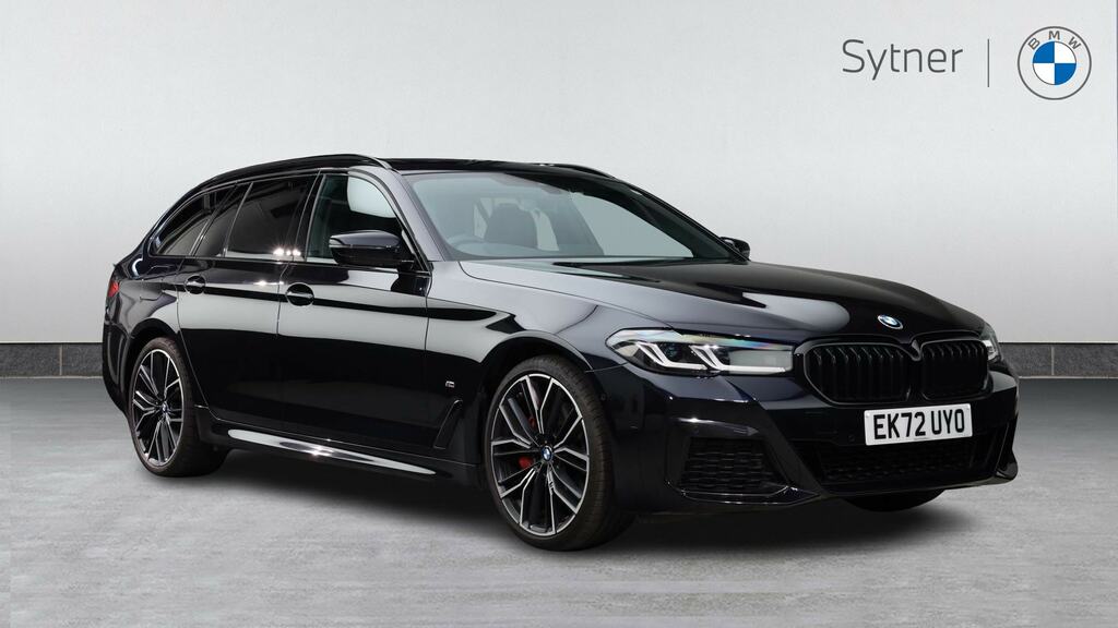 BMW 5 Series 520D Mht M Sport Step Pro Pack Black