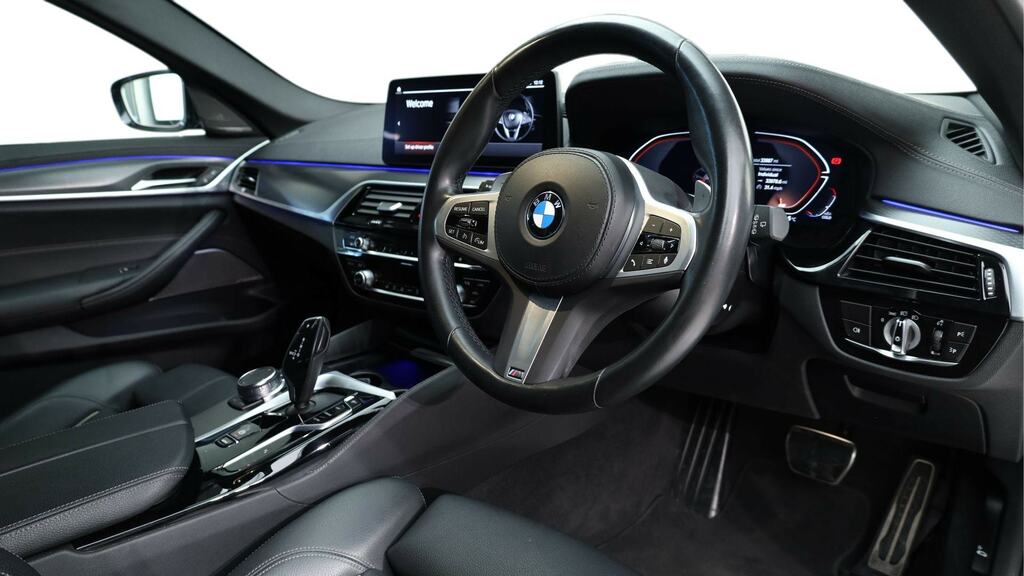 BMW 5 Series 520D Mht M Sport Step Pro Pack Black #6