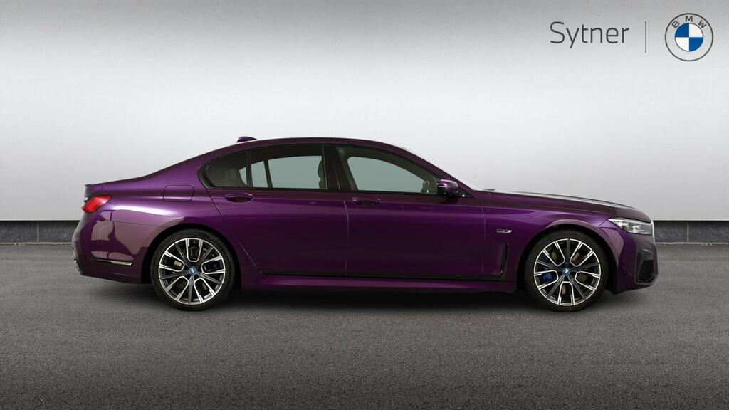 BMW 7 Series 745E M Sport Purple #3
