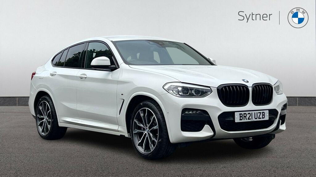 BMW X4 Xdrive20d Mht M Sport Step Techplus Pk White