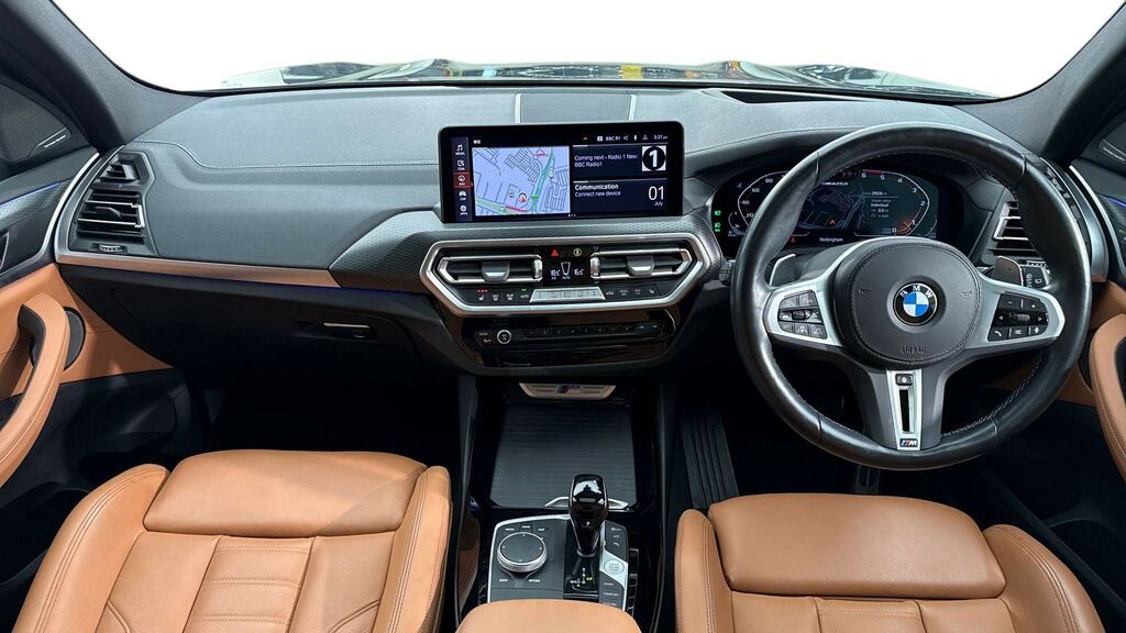 BMW X3 Xdrive M40d Mht FM73UAF Black #4