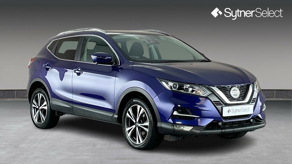 Nissan Qashqai 1.3 Dig-t 160 157 N-connecta Dct Glass Roof VE70YBD Blue