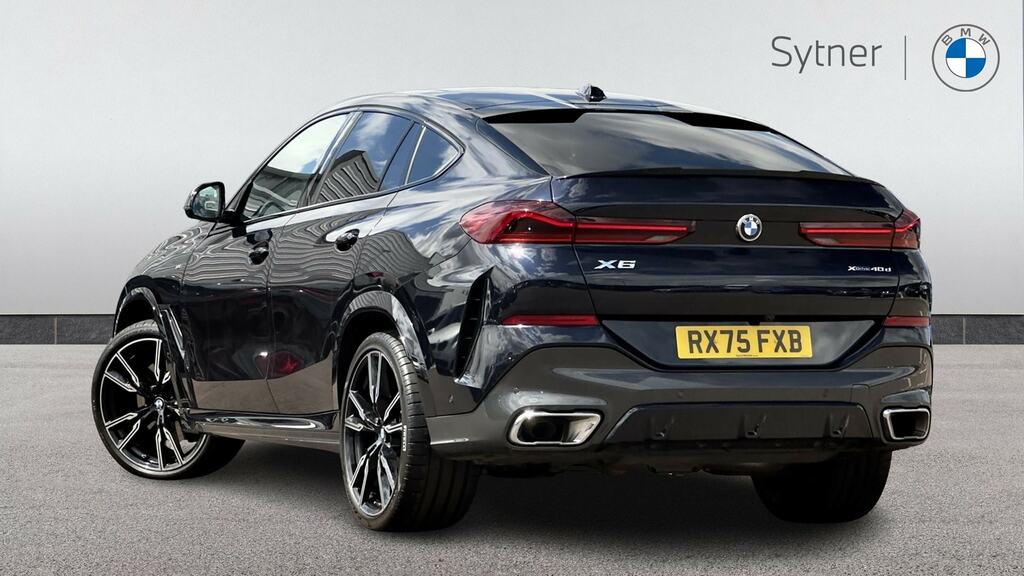 BMW X6 Xdrive40d Mht M Sport Step Black #2