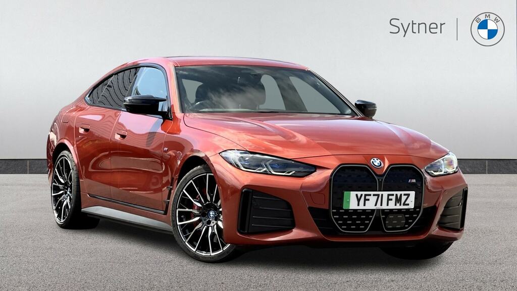 BMW i4 Hatchback 40 83.9Kwh M Sport Gran Coupe Edriv Blue #1