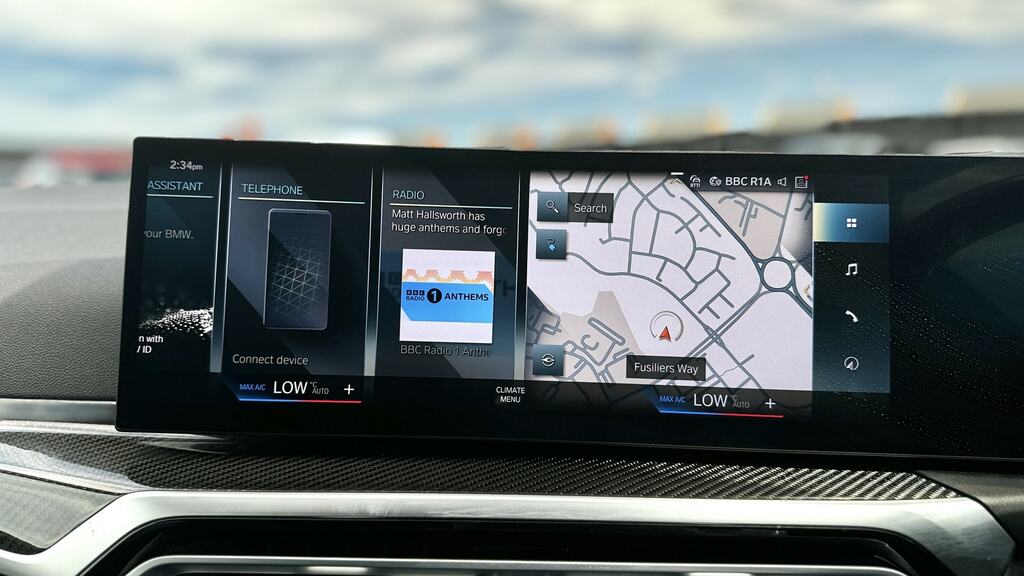 BMW i4 Hatchback 40 83.9Kwh M Sport Gran Coupe Edriv Blue #8