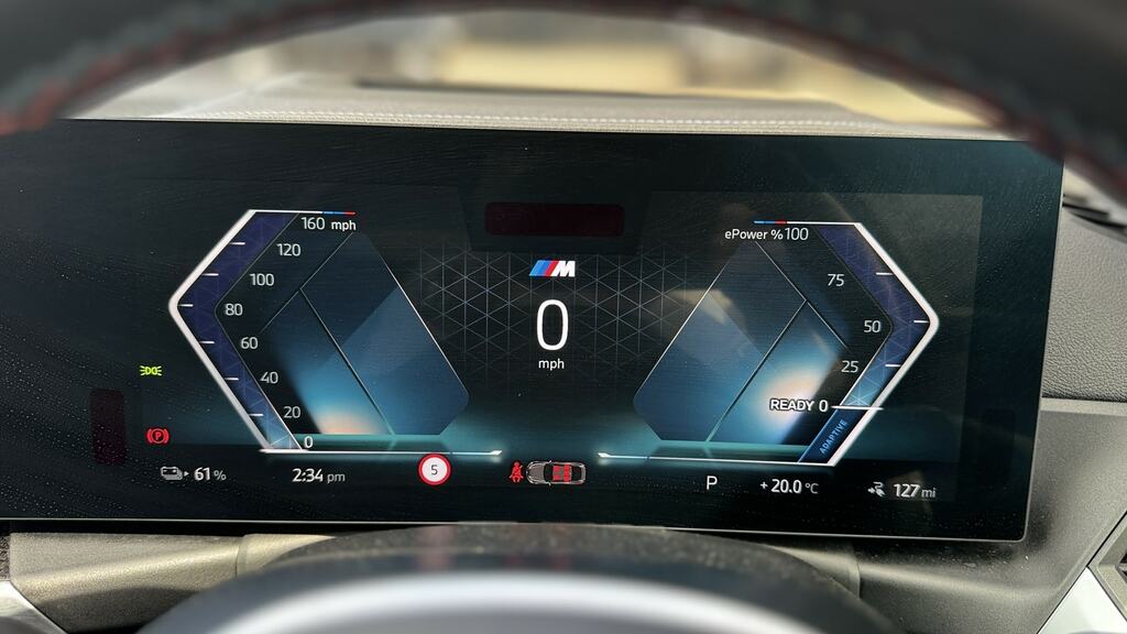 BMW i4 Hatchback 40 83.9Kwh M Sport Gran Coupe Edriv Blue #9