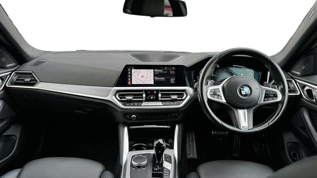 BMW 4 Series Gran Coupe 420I M Sport Blue #4