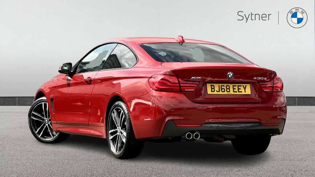 BMW 4 Series Gran Coupe 430D Xdrive M Sport Professional Media Red #2