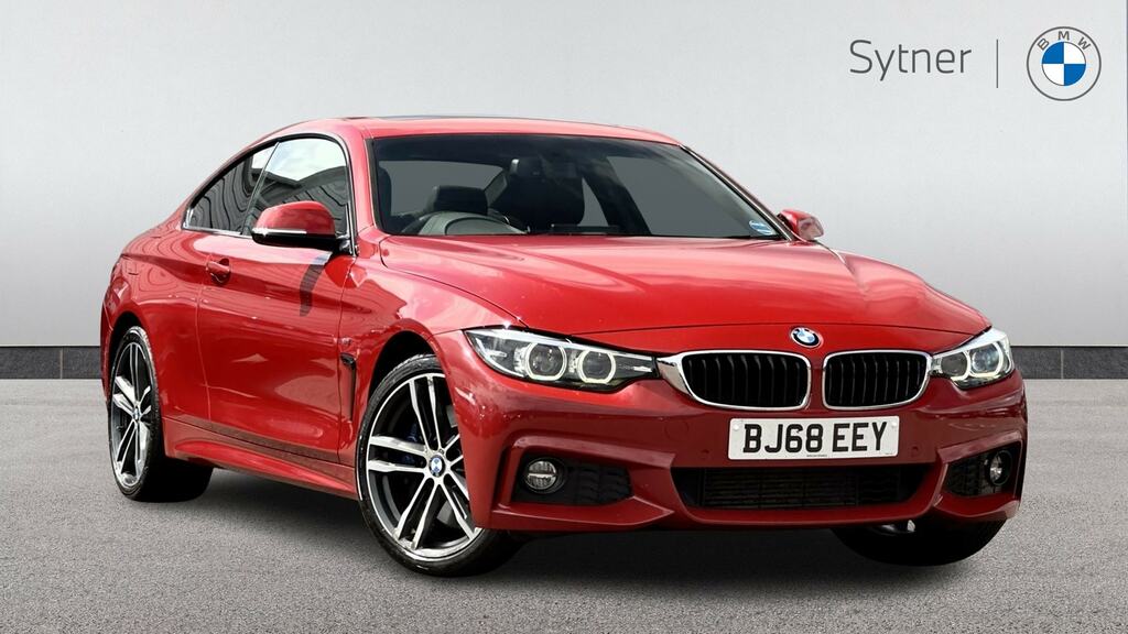 BMW 4 Series Gran Coupe 430D Xdrive M Sport Professional Media Red