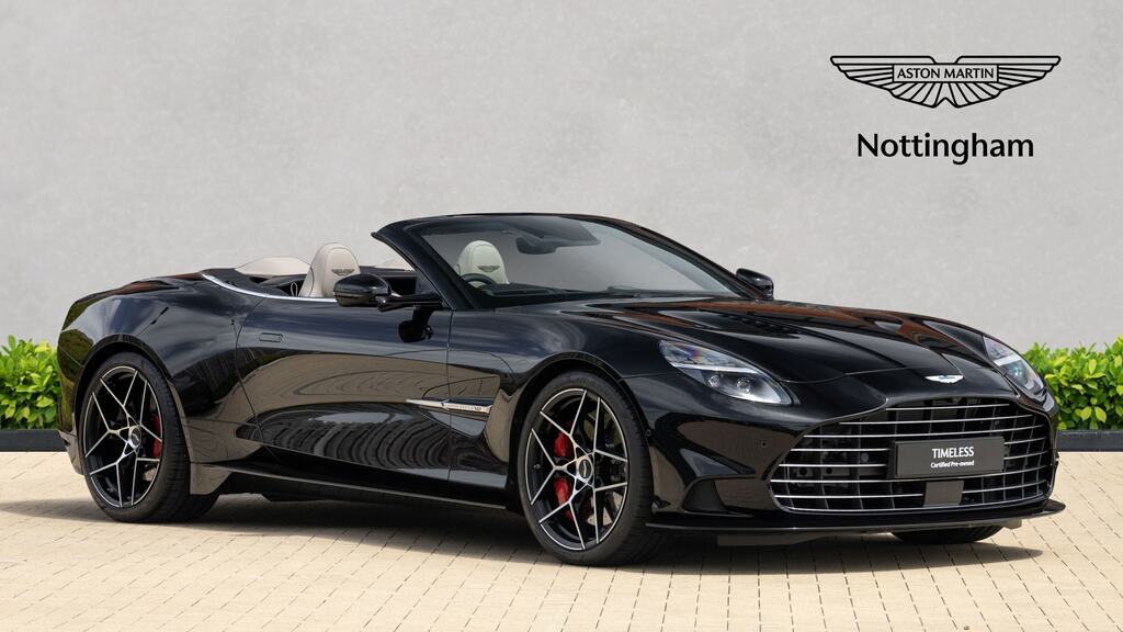 Aston Martin Vanquish V12 Volante Black