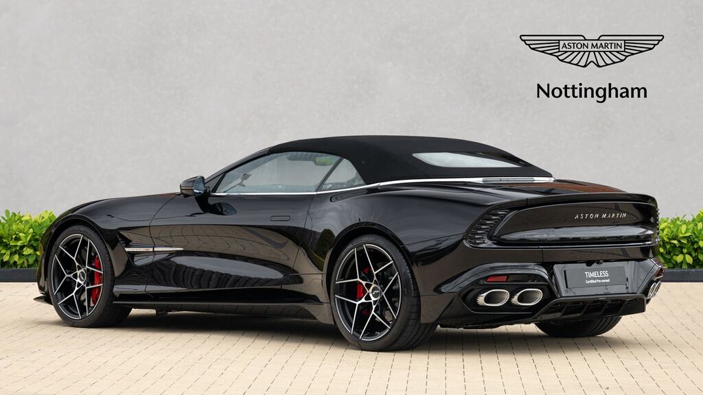 Aston Martin Vanquish V12 Volante Black #4